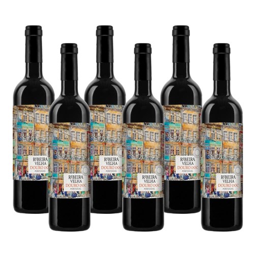 Case of 6 Ribeira Velha Douro Tinto 75cl Red Wine